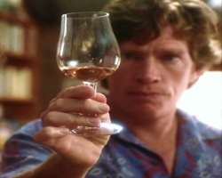 Thomas Haden Church consuming alcohol